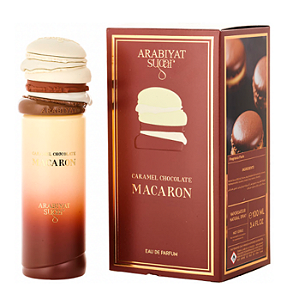 Perfume Arabiyat Prestige Sugar Caramel Chocolate Macaron Eau de Parfum Unissex 100ml