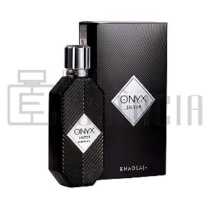 Perfume Khadlaj Onyx Silver Eau de Parfum Unissex 100ml