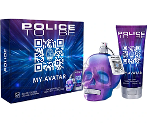 Kit Police To Be My.Avatar Masculino Eau de Toilette 40ml + Body Shampoo 100ml