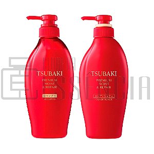 Kit Capilar Shiseido Tsubaki Premium Moist & Repair Shampoo + Condicionador 450ml