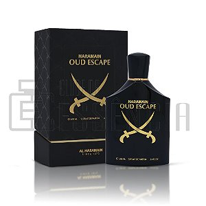 Perfume Al Haramain Oud Escape Extrait de Parfum Masculino 100ml