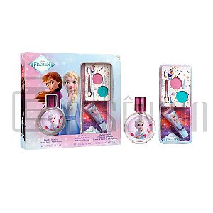 Kit Perfume Infantil Air-Val Disney Frozen Feminino 3 Peças