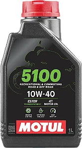 ÓLEO MOTUL 4T 10W-40 5100 1L