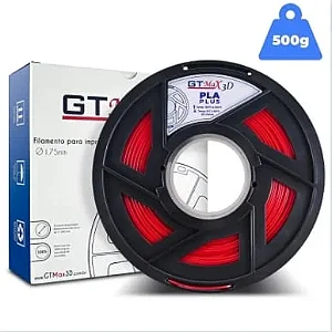 Filamento Para Impressora 3D | ABS PREMIUM Vermelho 1.75mm GTMAX3D