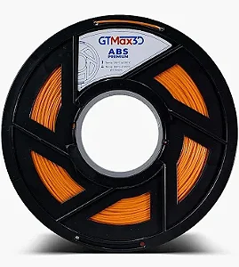 Filamento Para Impressora 3D | ABS PREMIUM Laranja 1.75mm GTMAX3D