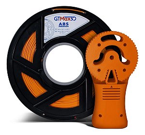 Filamento Para Impressora 3D | ABS PREMIUM Laranja 1.75mm GTMAX3D