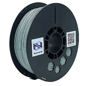 Filamento Para impressão 3D | TPU FLEX SHORE 95A CINZA 1,75mm