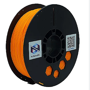 Filamento Para impressão 3D | TPU FLEX SHORE 95A LARANJA 1,75mm