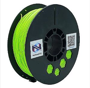 Filamento Para impressão 3D | TPU FLEX SHORE 95A VERDE CITRICO 1,75mm