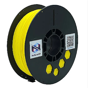 Filamento Para impressão 3D | TPU FLEX SHORE 95A AMARELO 1,75mm