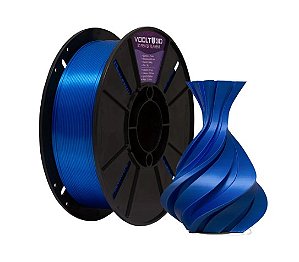 Filamento Para impressão 3D | PLA PREMIUM AZUL SAFIRA VSILK 1.75mm VOOLT3D