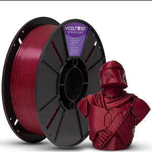 Filamento Para impressão 3D | PLA PREMIUM MARSALA  SÓLIDO 1.75mm VOOLT3D