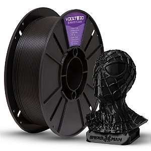Filamento Para Impressora 3D | PETG Premium PRETO 1.75mm VOOLT3D
