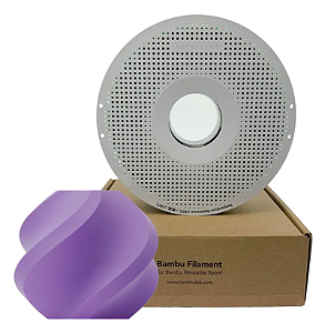 Filamento Para impressão 3D | PLA MATTE ROXO FOSCO 1.75mm BAMBU LAB