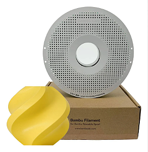 Filamento Para impressão 3D | PLA MATTE AMARELO FOSCO 1.75mm BAMBU LAB