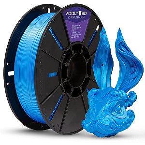 Filamento Para impressão 3D | PLA PREMIUM AZUL SÓLIDO 1.75mm VOOLT3D