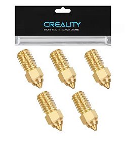 Kit 05 Bicos Creality 0.4 |  Compatível K1 E K1 Max Ender 3 V3