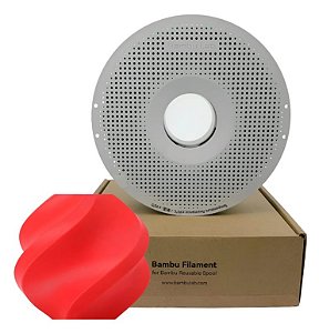 Filamento Para impressão 3D | PETG-HF VERMELHO 1.75mm BAMBU LAB