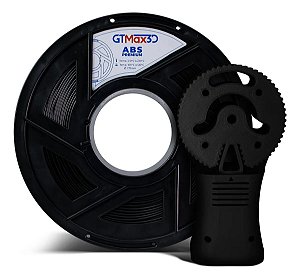 Filamento Para Impressora 3D | ABS PREMIUM PRETO 1.75mm GTMAX3D