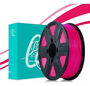 Filamento Para impressão 3D | PLA ROSA 1.75mm 3DFILA
