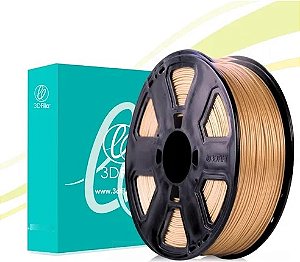 Filamento Para impressão 3D | PLA CHAMPANHE 1.75mm 3DFILA