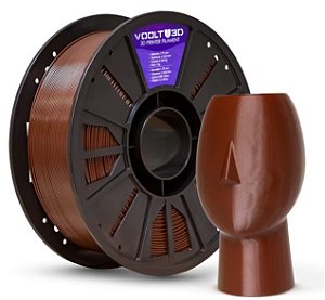 Filamento Para Impressora 3D | PETG Premium HF MARROM 1.75mm VOOLT3D