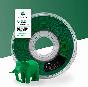 Filamento Para impressão 3D | PLA VERDE 1.75mm CLIEVE