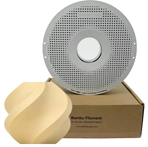 Filamento Para impressão 3D | PLA BEGE MATTE 1.75mm BAMBU LAB