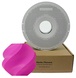 Filamento Para impressão 3D | PLA BASIC MARGENTA 1.75mm BAMBU LAB