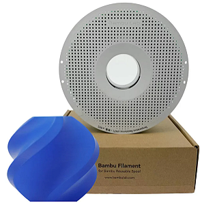 Filamento Para impressão 3D | PLA BASIC AZUL 1.75mm BAMBU LAB