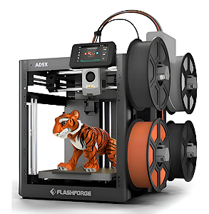 Impressora 3d Flashforge Ad5x, C/combo Multicolorida Corexy Preto