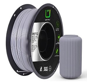 Filamento Para impressão 3D | PETG CINZA 1.75mm MULTIFILA