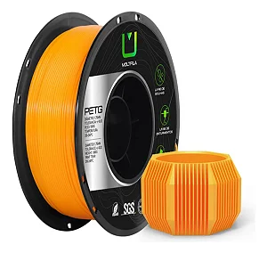 Filamento Para impressão 3D | PETG LARANJA 1.75mm MULTIFILA