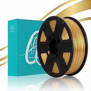 Filamento Para impressão 3D | PLA DOURADO 1.75mm 3DFILA