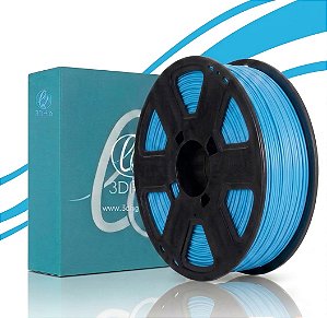 Filamento Para impressão 3D | ABS AZUL CÉU 1.75mm 3DFILA