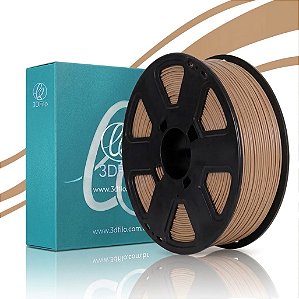Filamento Para impressão 3D | ABS BEGE DOCE DE LEITE 1.75mm 3DFILA