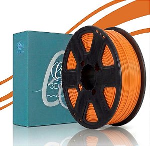 Filamento Para impressão 3D | ABS LARANJA 1.75mm 3DFILA
