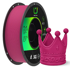Filamento Para impressão 3D | PLA MATTE BORDO 1.75mm MULTIFILA