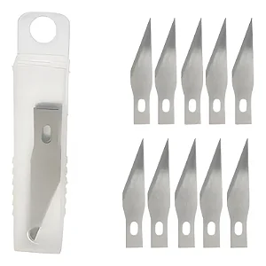 Kit de 10 Lâminas Para Bisturi