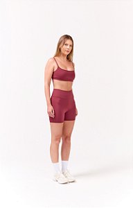 Shorts Bee Vinho