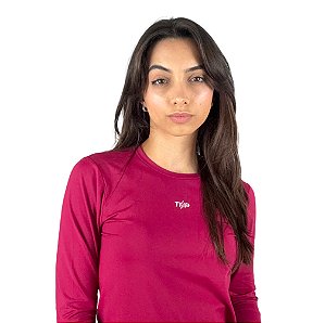 Blusa Térmica de Poliamida com Proteção UV e Dedeira
