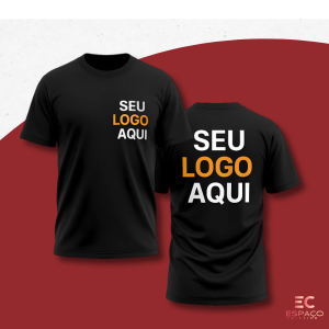 Camiseta Dry Fit Poliamida Personalizada - Frente e Costas com Seu Logo