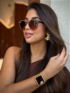 Óculos de Sol Ray Ban Acetato Nude
