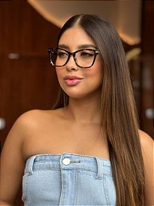 Óculos de Grau Elegance - Acetato Demi