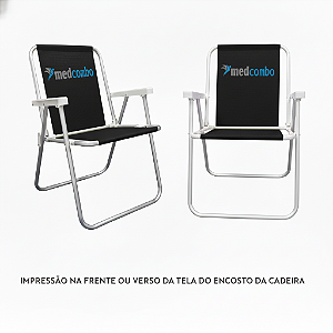 Cadeira De Praia Personalizada Para Empresas Marketing Promocional Estrutura Reforçada E Alta Qualidade