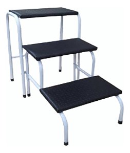Escada Escadinha Para Maca Depilação 3 Degraus