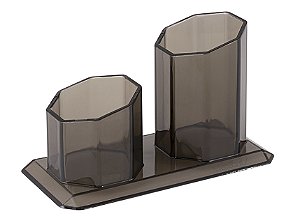 ACESSORIO PARA MESA PORTA CANETA/CLIPS FUME UNIDADE 10250035 - WALEU