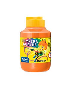 TINTA GUACHE 250 ML LARANJA ACRILEX UN