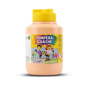 TINTA GUACHE 250ML AMARELO PESSEGO ACRILEX