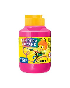 TINTA GUACHE 250ML ROSA 2025 ACRILEX